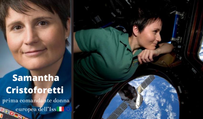 Samantha Cristoforetti è la prima comandante donna europea dell’Iss
