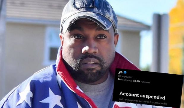 Kanye West, il tweet filonazista e il bando dal social deciso da Musk