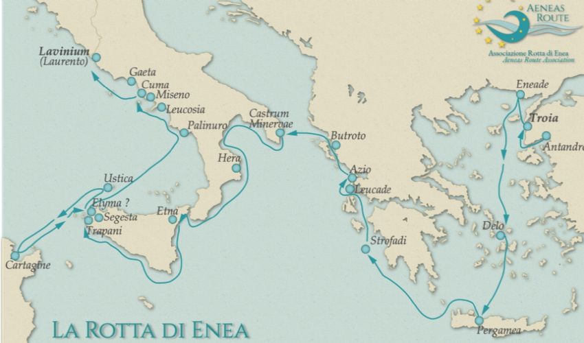 La Rotta di Enea, un itinerario affascinante tra natura e storia