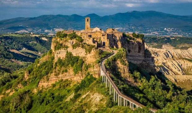 Civita di Bagnoregio, in Tuscia, candidata Patrimonio mondiale UNESCO 